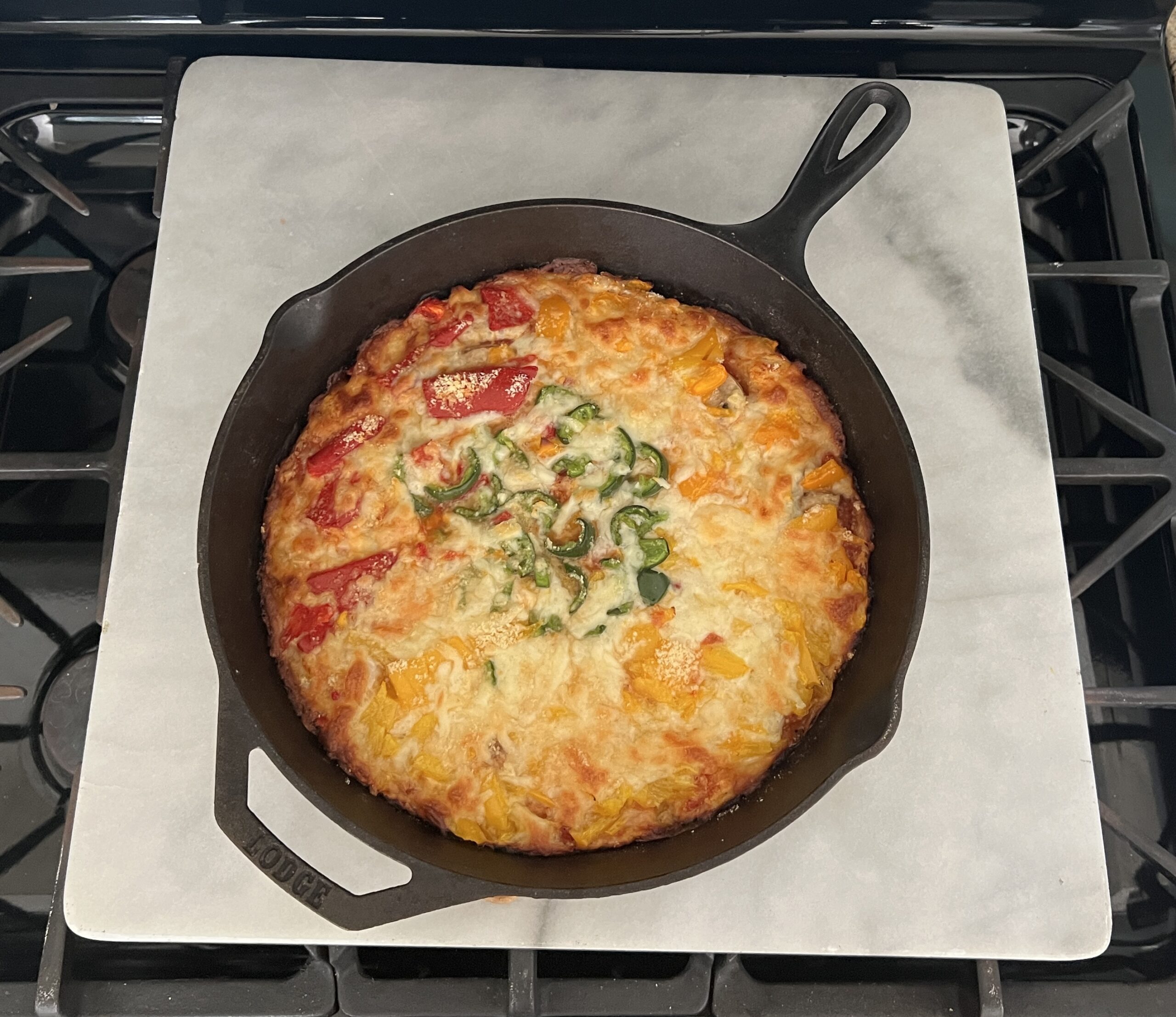 5 PIZZA COMPOSITION | captaincastiron